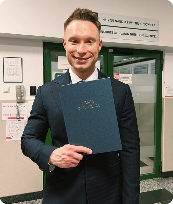 Michał Wrzosek doktor dietetyki