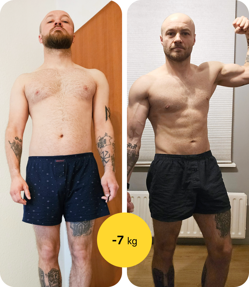 Metamorfoza Podopiecznego Respo: -7 kg